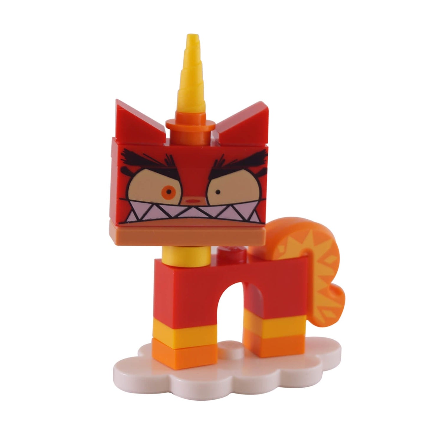 LEGO Unikitty Minifigures Collection featuring Angry Kitty in a vibrant and expressive pose, perfect for creative and imaginative LEGO® builds.