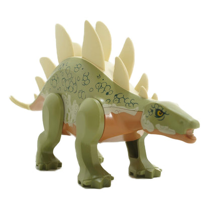 Dinosaur Stegosaurus with Tan Plates and Thagomizer