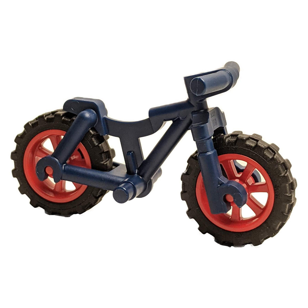 Bicycle Heavy Mountain Bike with Red Wheels