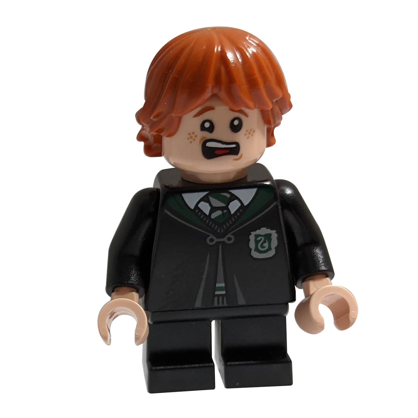 Ron Weasley - Black Slytherin Robe and Short Legs (Vincent Crabbe Transformation)