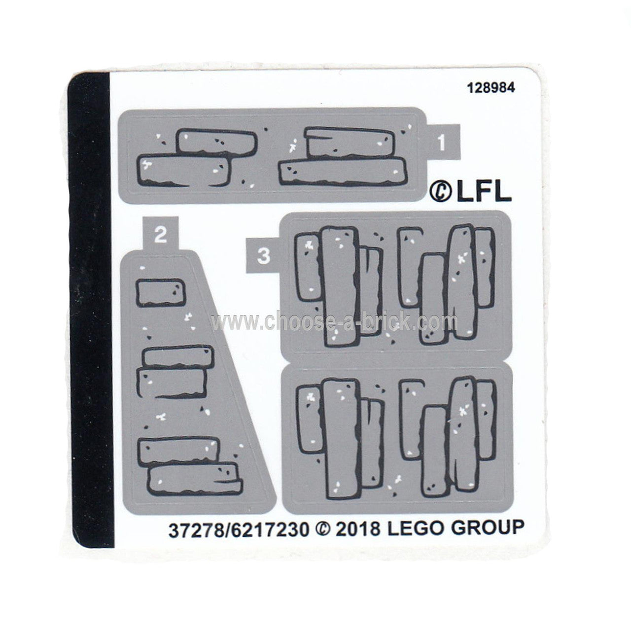 Sticker for Set 75200 - 37278-6217230 - LEGO Parts and Pieces