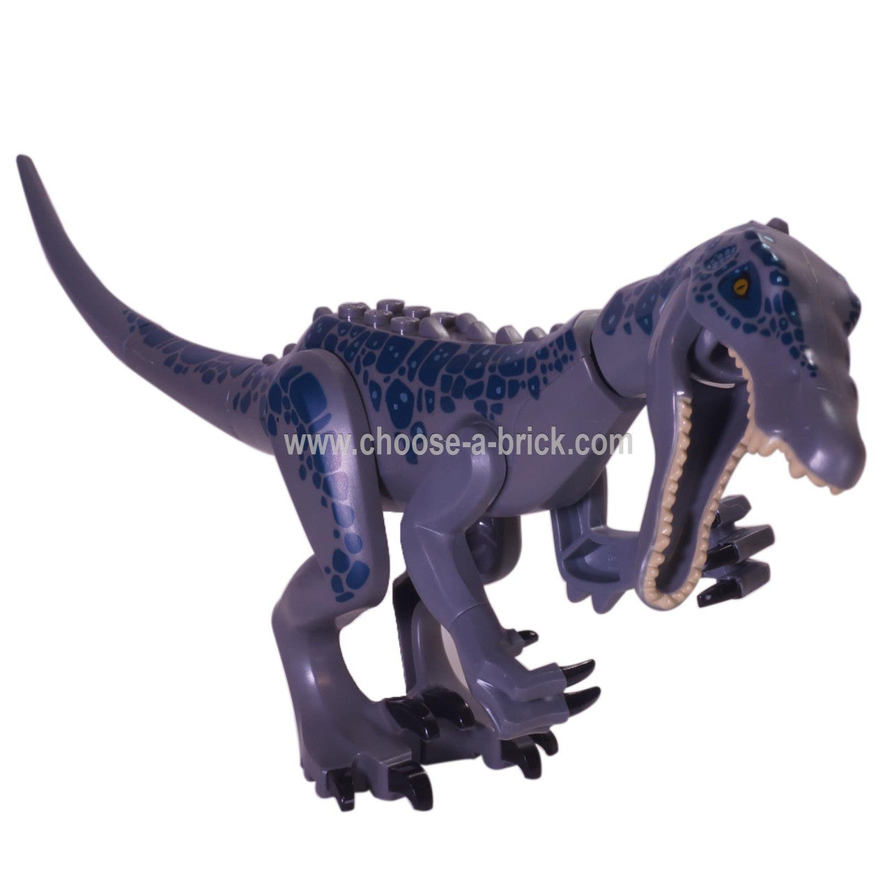 LEGO Minfigure - Dinosaur, Baryonyx with Dark Blue and Metallic Blue Spots