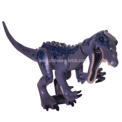 LEGO Minfigure - Dinosaur, Baryonyx with Dark Blue and Metallic Blue Spots