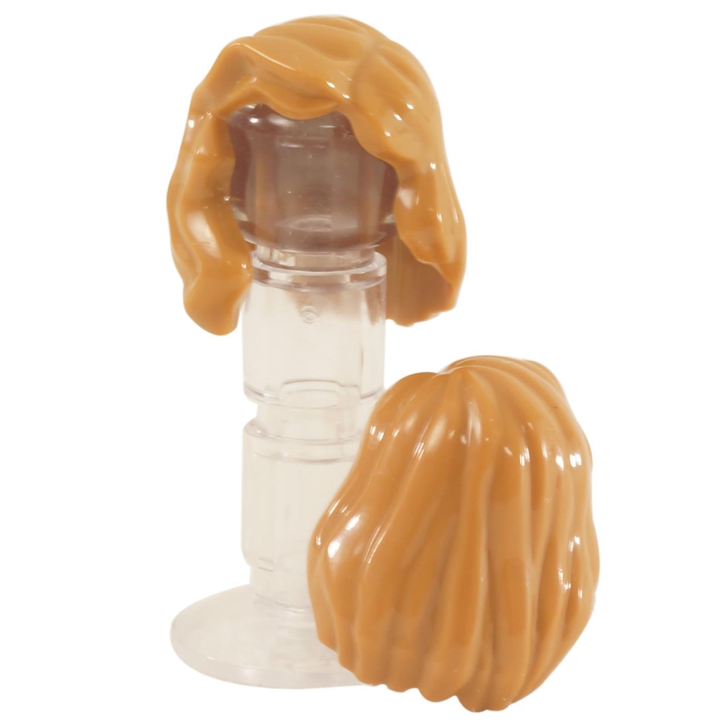 Minifigure, Hair Female Mid-Length with Part over Right Shoulder