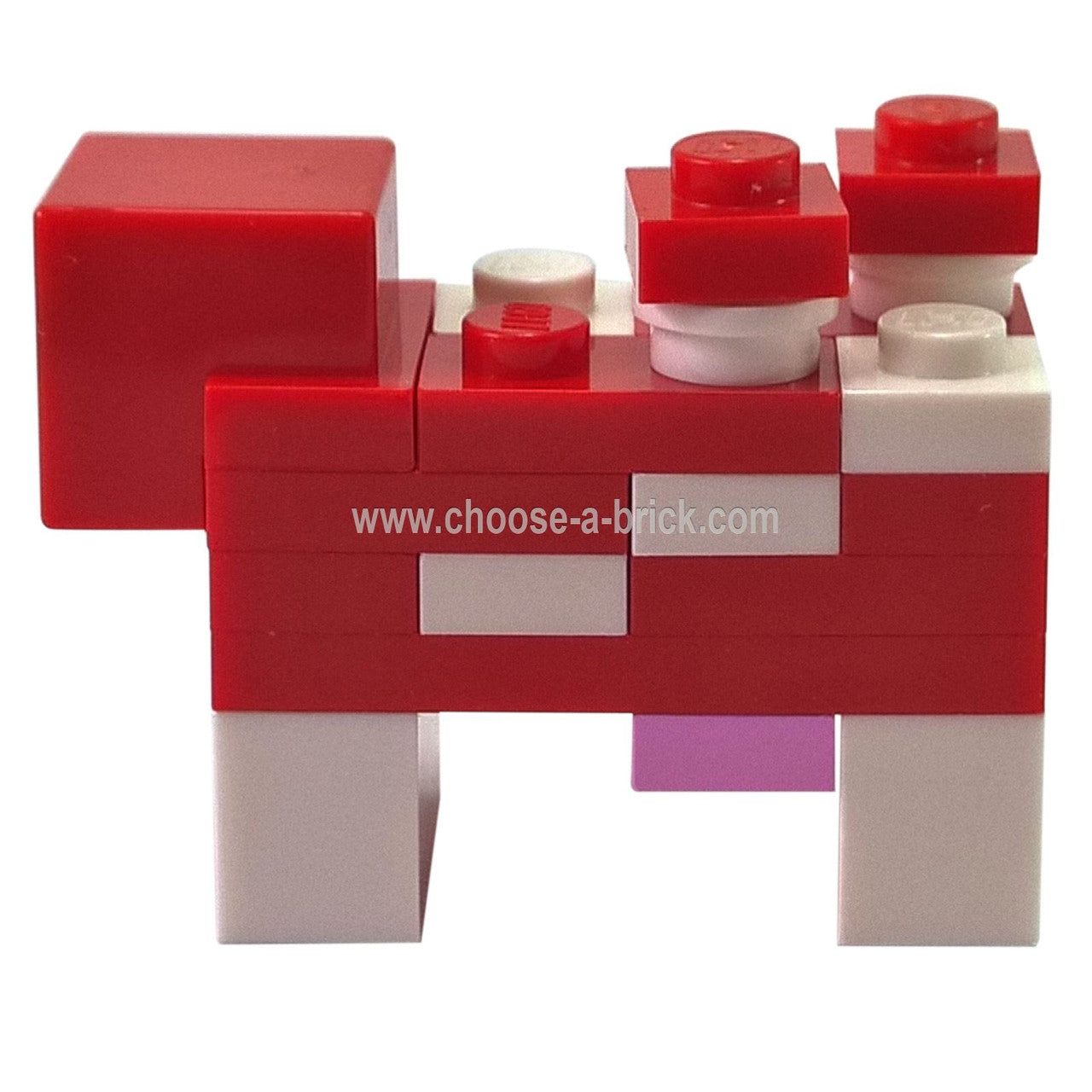 Minecraft Mooshroom Brick Built