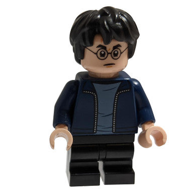 Harry Potter, Dark Blue Open Jacket, Black Medium Legs