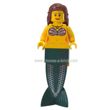 Mermaid - Long with Bracket - Lego Minifigure