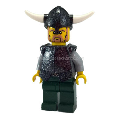 Viking Warrior with Breast Plate, Dark Green Legs (vik010)