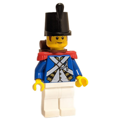 Male Imperial Soldier with Shako Hat and Sideburns