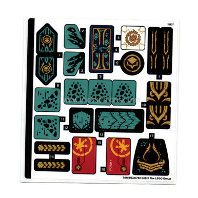 Sticker Sheet for Set 71755 - 78481-6344780