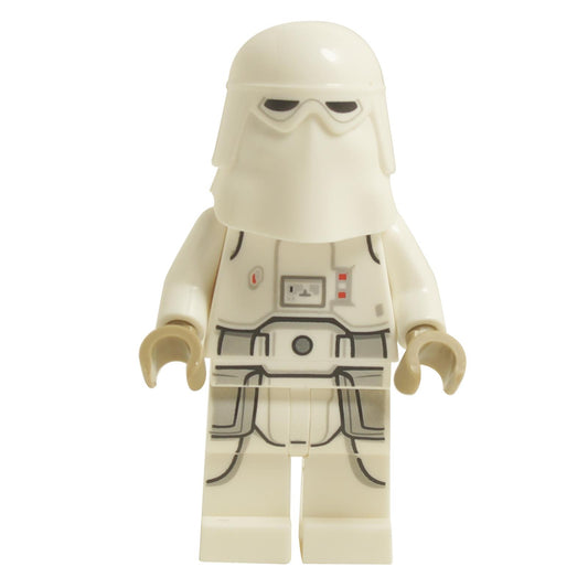 Snowtrooper, Printed Legs, Dark Tan Hands - Female, Light Nougat Head