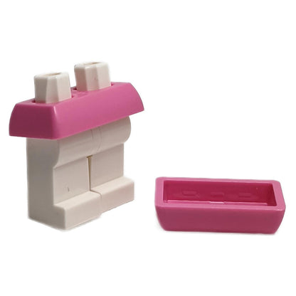 Minifigure Skirt Plastic Straight, Short (65753)