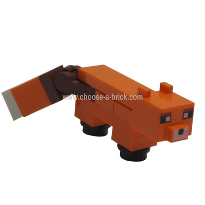  Minecraft Fox - orange LEGO