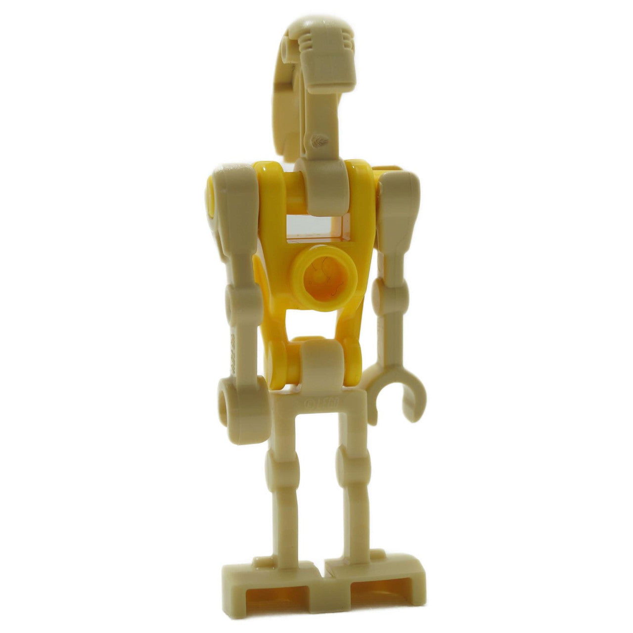 Battle Droid Commander - Yellow Torso, Angled Arm and Straight Arm - MPN sw0184