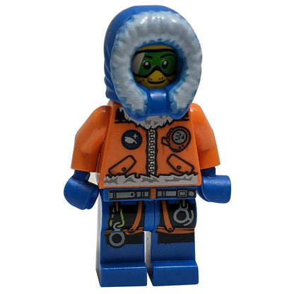 Arctic Explorer, Male with Green Goggles