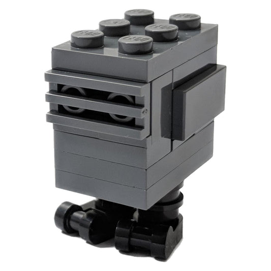 Gonk Droid GNK Power Droid Dark Bluish Gray, Black Fee