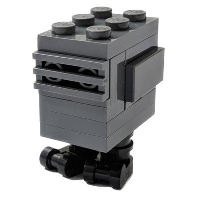 Gonk Droid GNK Power Droid Dark Bluish Gray, Black Feet