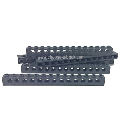 Technic, Brick 1 x 14 with Holes