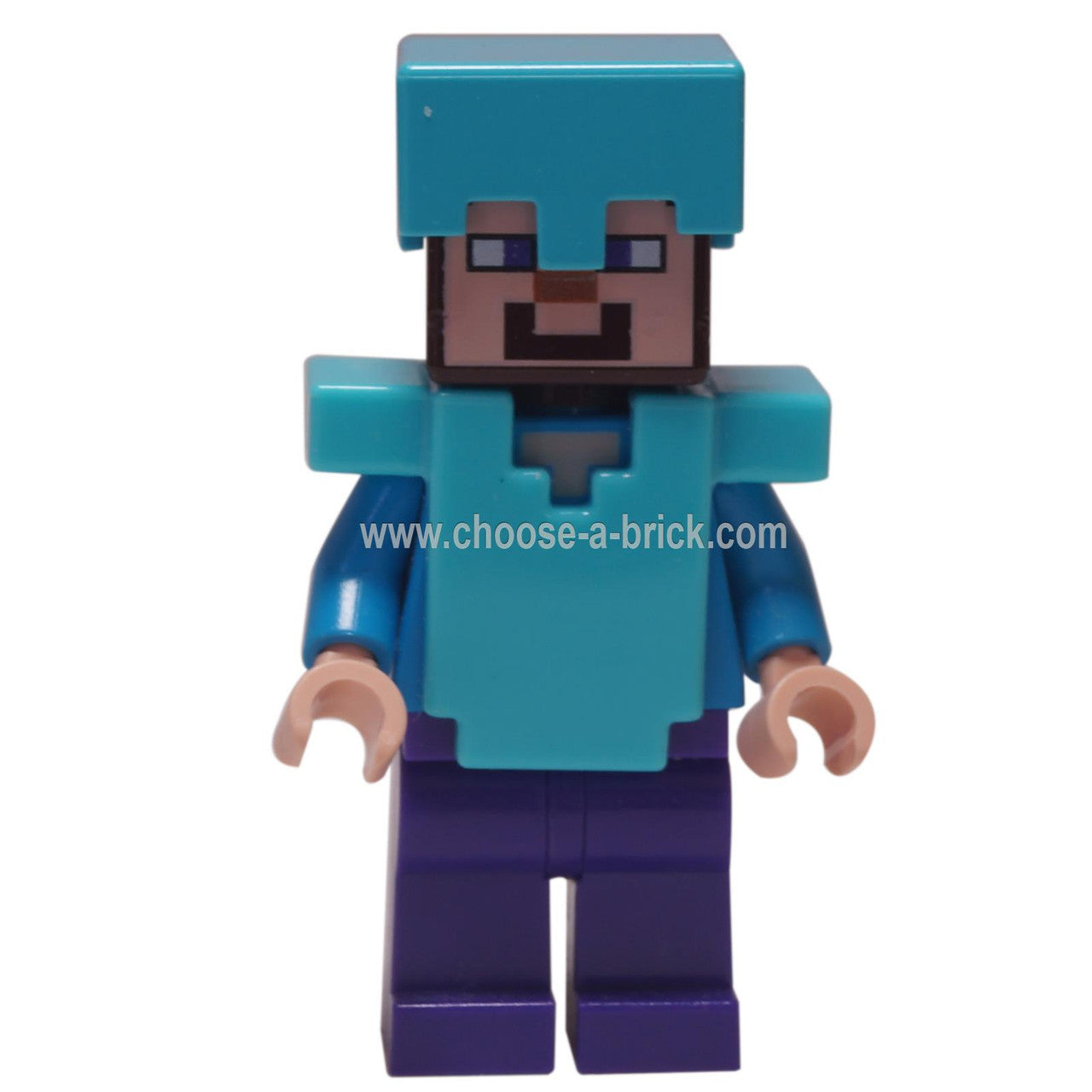 Steve (min020) with Diamond helmet and diamond armor