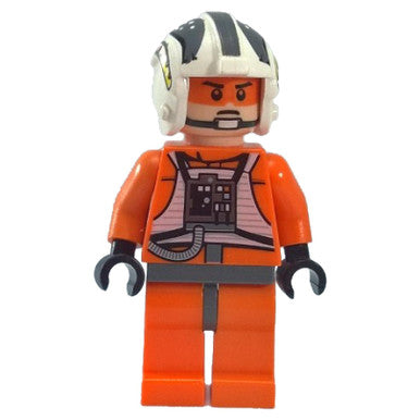 Rebel Pilot Y-wing (Jon "Dutch" Vander, Gold Leader) - Light Nougat Head with Visor and Chin Strap