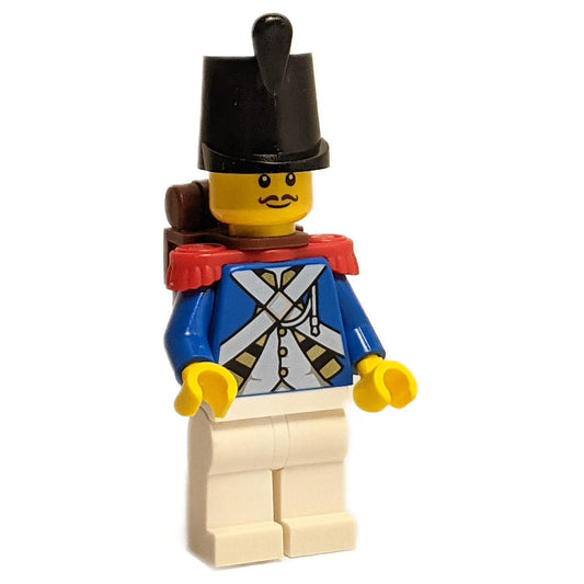 Male Imperial Soldier with Shako Hat and Backpack