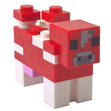 Minecraft Mooshroom Brick Built