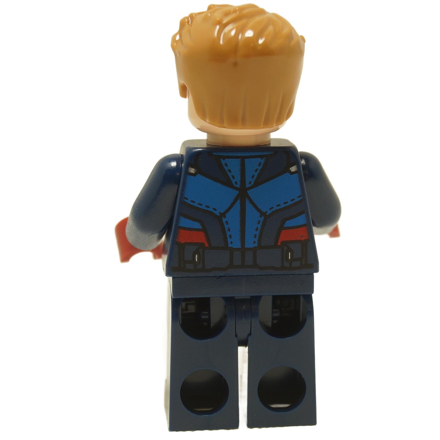 Captain America - Dark Blue Suit, Dark Red Hands, Hair