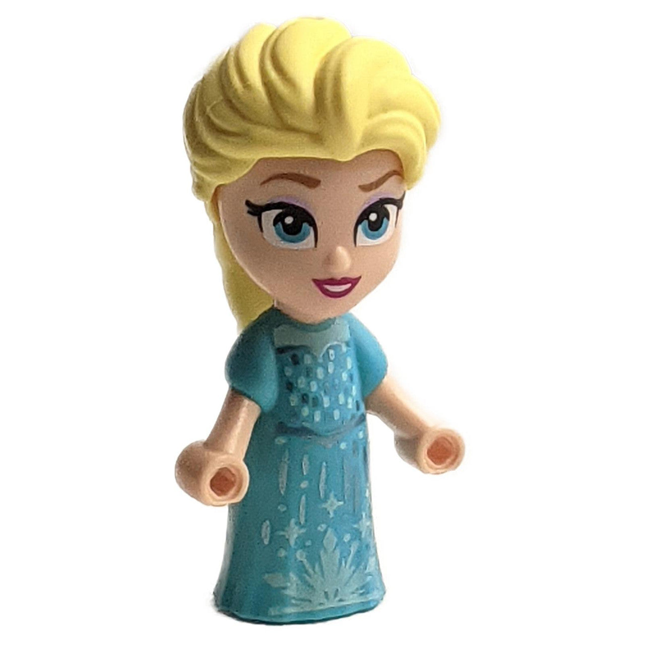 Elsa - Micro Doll, Medium Azure Dress