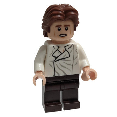 Han Solo, Dark Brown Legs, Wavy Hair