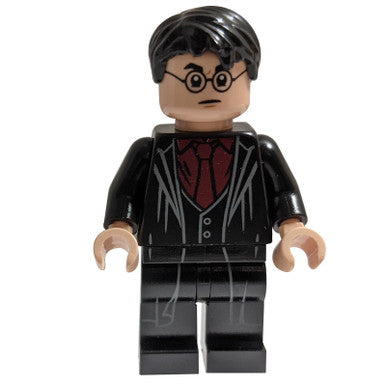 Harry Potter, Dark Red Shirt and Tie, Black Robe