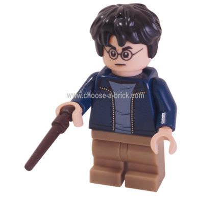 Harry Potter with wand