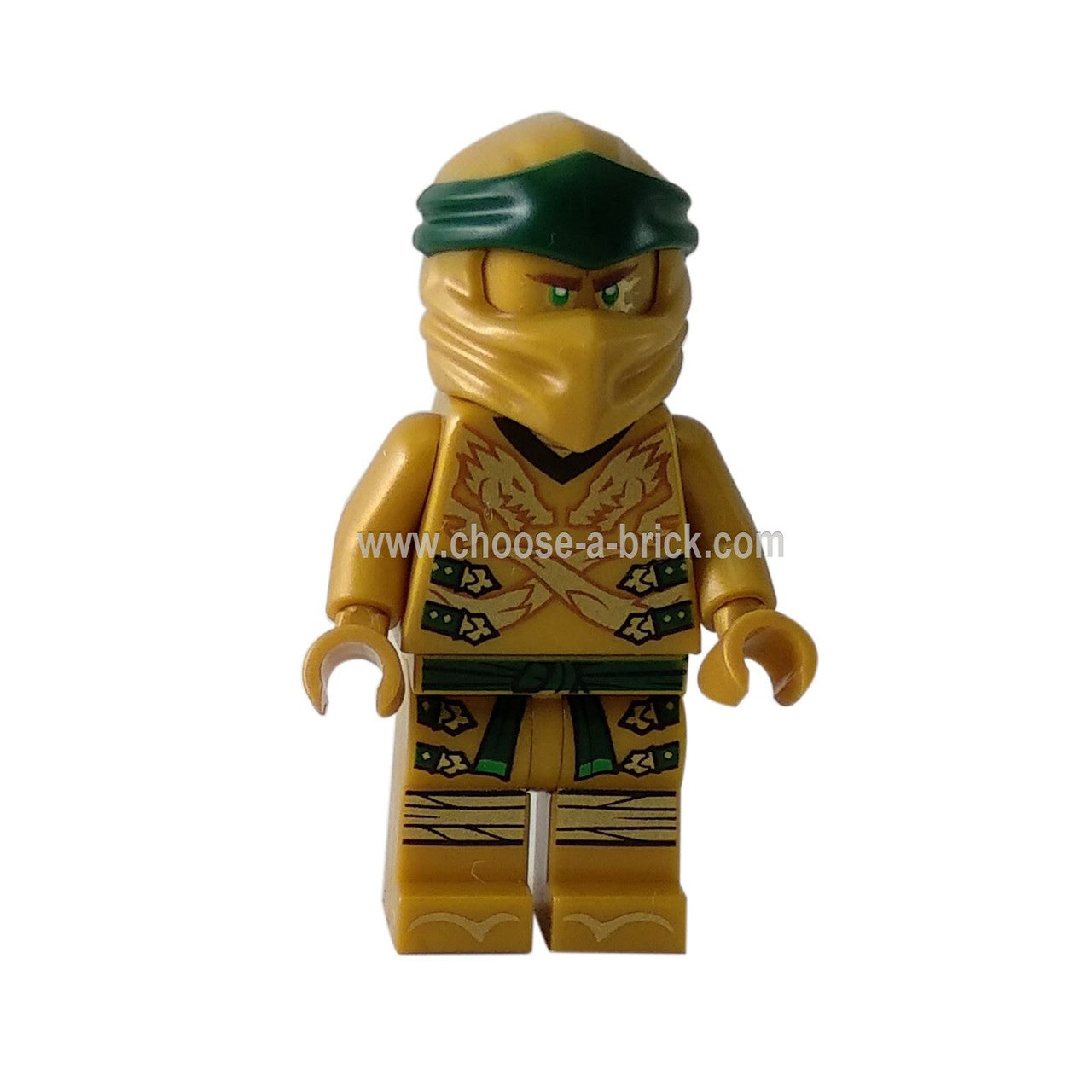 Lloyd - Golden Ninja Legacy with swords - LEGO Minifigure Ninjago