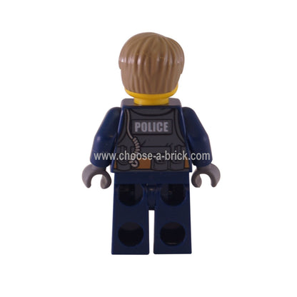 Police - City Chase McCain - Dark Blue Uniform back