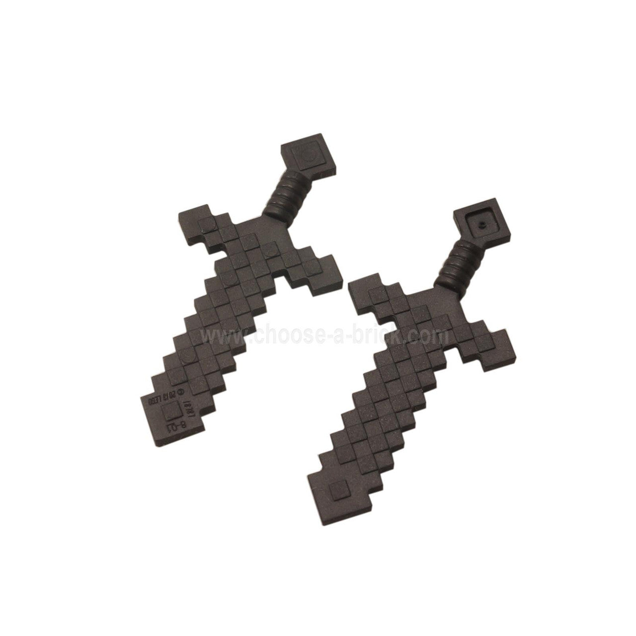 Minifig, Weapon Sword, Blocky (Minecraft Sword)