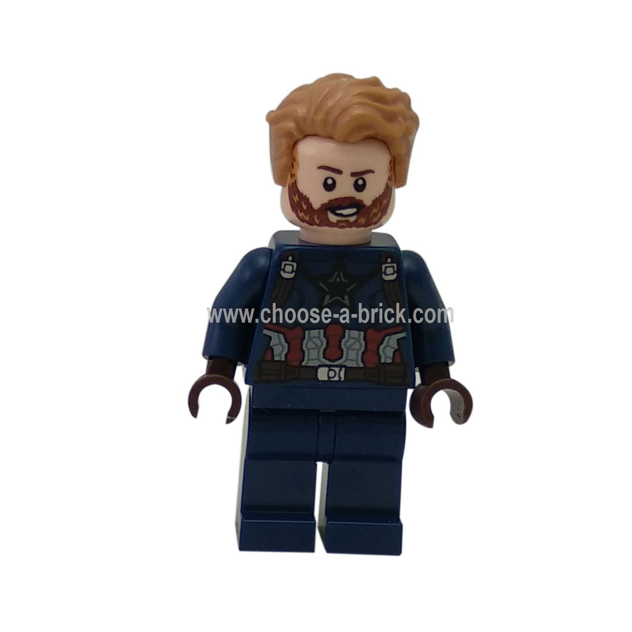 Captain America, Beard - LEGO Minifigure Super Heroes