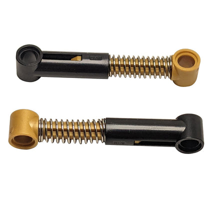 Technic, Shock Absorber 6.5L with Pearl Gold Piston Rod - Soft Spring, Tight Coils