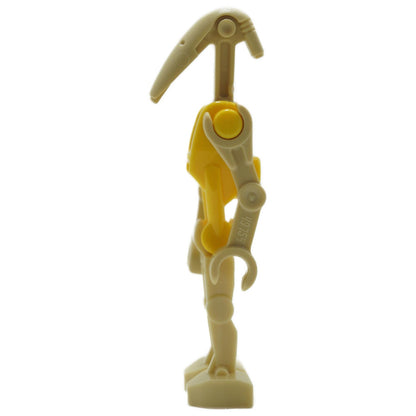 Battle Droid Commander - Yellow Torso, Angled Arm and Straight Arm - MPN sw0184