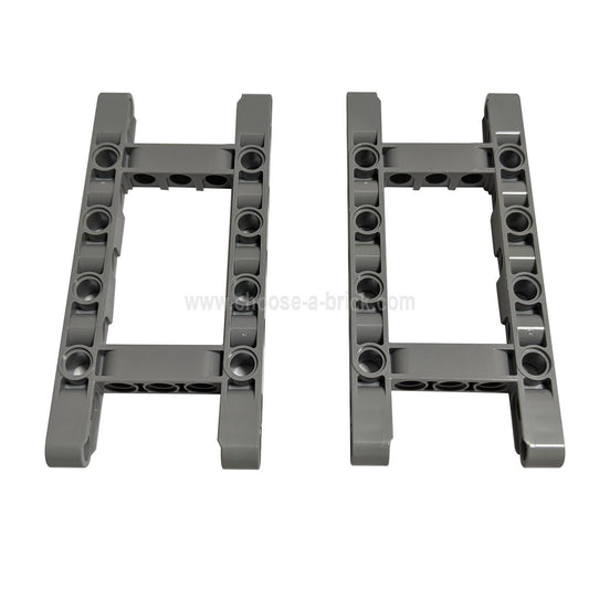 Technic, Liftarm, Modified Frame Thick 5 x 11 Open Center