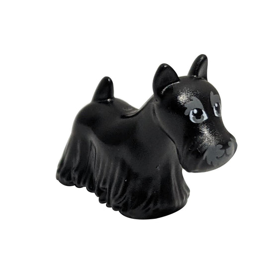  Dog, Terrier Scottish (Scottie) with Dark Bluish Gray Eyes, Eyebrows, and Muzzle Pattern