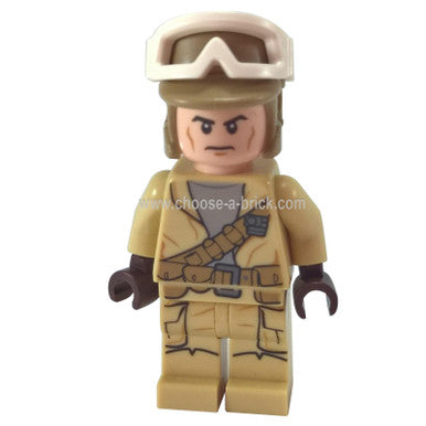 Rebel Trooper, Goggles, Dark Tan Helmet 75133