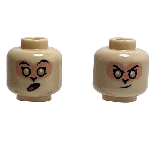 Minifigure Head - Dual Sided Alien