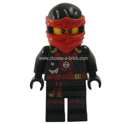 LEGO Minifigure -  Kai - Round Torso Emblem (70735)