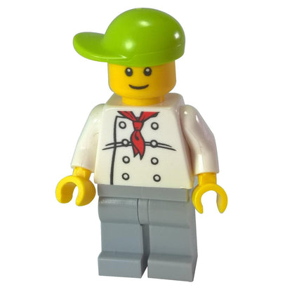 Chef with Lime Cap and White Torso