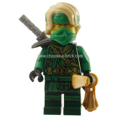 Lloyd - The Island, Mask and Hair with Bandana, Armor Shoulder Pad with weapon