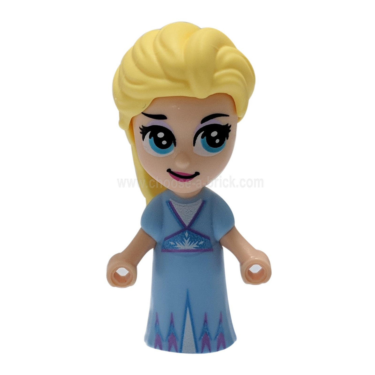 Elsa with Bright Light Blue Dress - Micro Doll