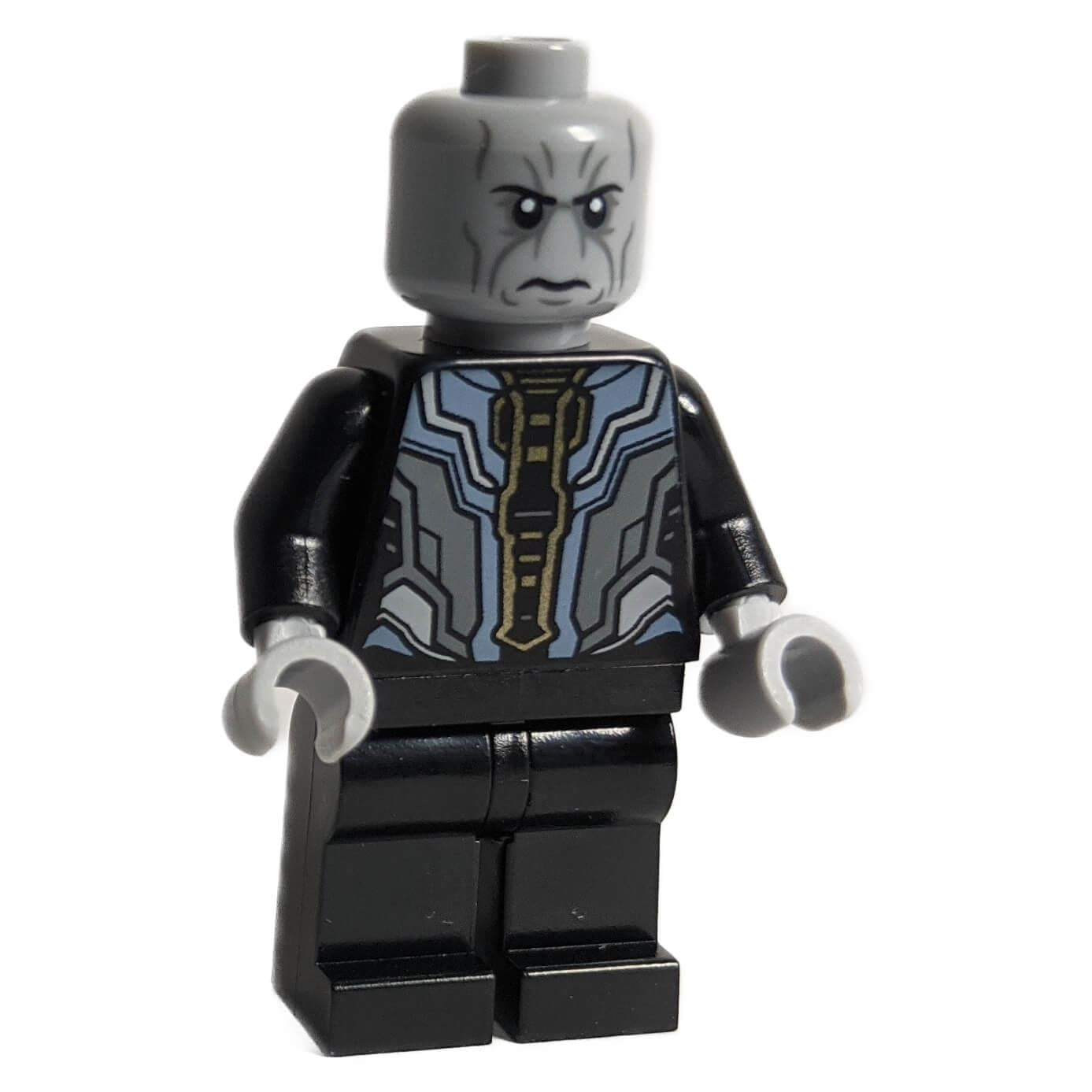 Ebony Maw - Licht Blauwgrijs Hoofd 