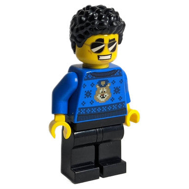 LEGO® ミニフィギュア 警察官デューク・デテインと一緒にブルーポリスクリスマスセーター (LEGO® cty1207)  でホリデーの喜びを広げましょう！ – www.choose-a-brick.com