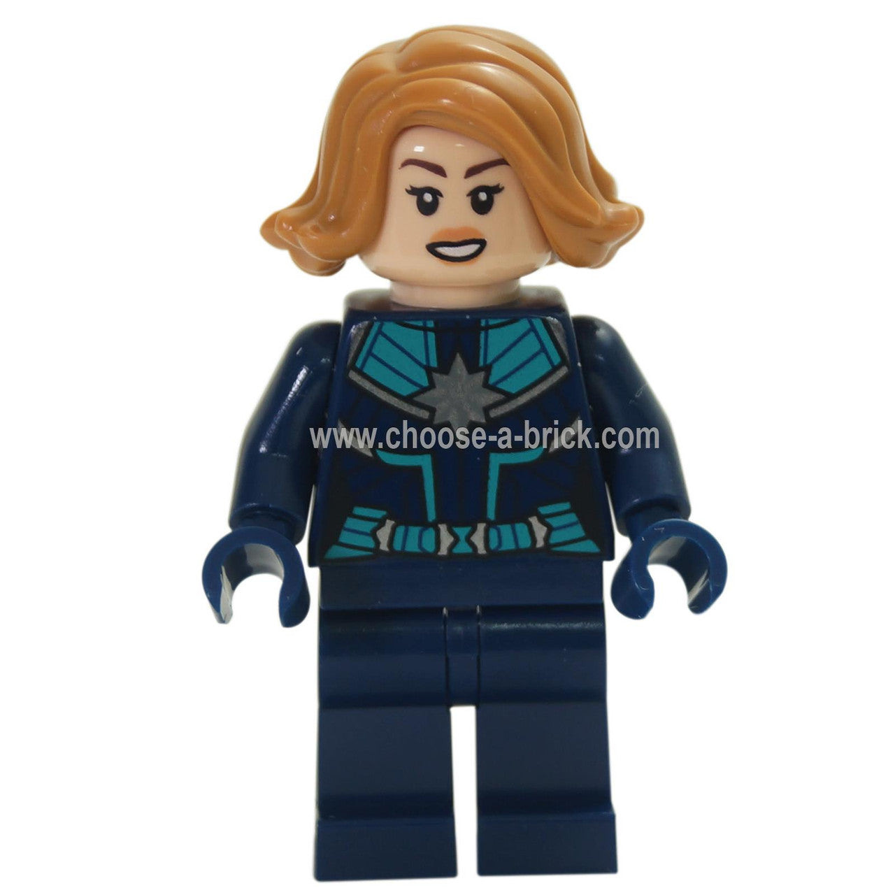 LEGO Minifigure - Captain Marvel 'Vers' (Kree Starforce Uniform)