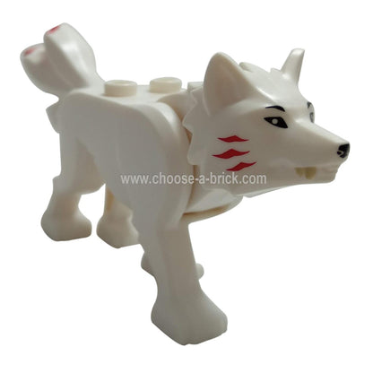 Akita in her White Wolf incarnation - LEGO Ninjago Minifigure