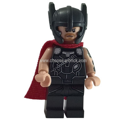 Thor - Red Cape, Helmet (76084)